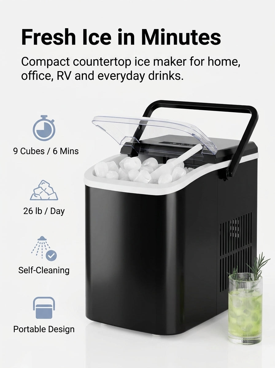 Stoneford Countertop Ice Maker