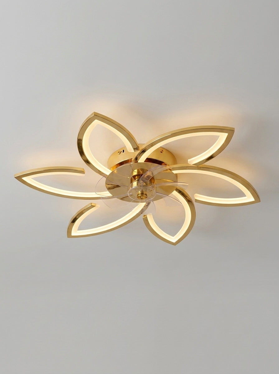 Stoneford Lotus Bloom Ceiling Fan Light