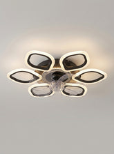Stoneford Crystal Clover Ceiling Fan Light